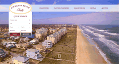 Desktop Screenshot of cinnamonbeachrealty.com