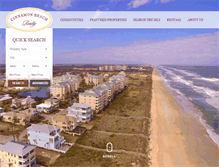 Tablet Screenshot of cinnamonbeachrealty.com